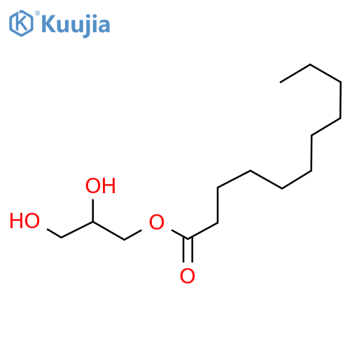 Glyceryl monoundecanoate structure