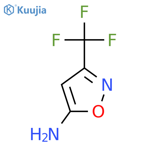 3-(Trifluoromethyl)isoxazol-5-amine structure