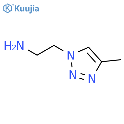 2-(4-Methyl-1H-1,2,3-triazol-1-yl)ethanamine structure
