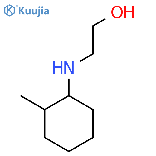 2-[(2-Methylcyclohexyl)amino]ethan-1-ol structure