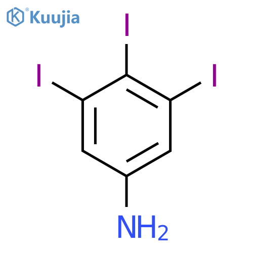 3,4,5-triiodoaniline structure