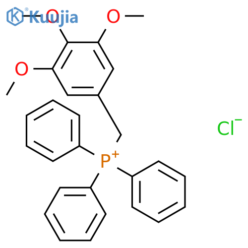 Triphenyl-[(3,4,5-trimethoxyphenyl)-methyl]-phosphonium chloride structure