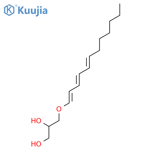 1,2-Propanediol, 3-(1,3,5-dodecatrienyloxy)- structure