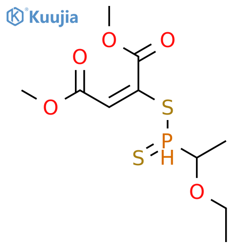 2-Butenedioic acid, 2-[(ethoxyethylphosphinothioyl)thio]-, dimethyl ester structure