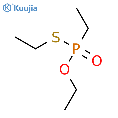Phosphonothioic acid,ethyl-, O,S-diethyl ester, (S)- (9CI) structure