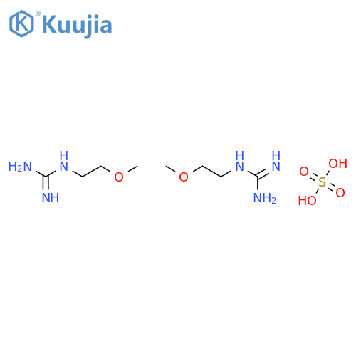 Guanidine, (2-methoxyethyl)-, sulfate (2:1) structure