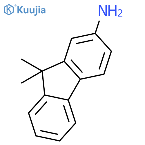 2-Amino-9,9-dimethylfluorene structure