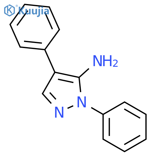 1,4-Diphenyl-1H-pyrazol-5-amine structure