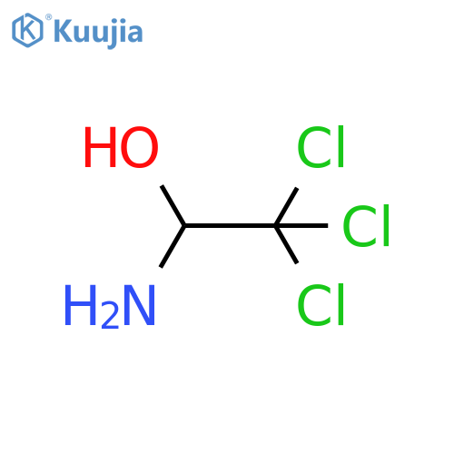 Ethanol, 1-amino-2,2,2-trichloro-, (±)- structure