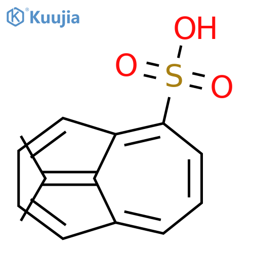 Bicyclo[4.4.1]undeca-1,3,5,7,9-pentaene-2-sulfonic acid,11-(1-methylethylidene)- structure