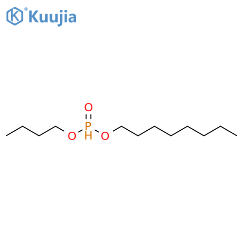 Phosphonic acid, butyl octyl ester structure
