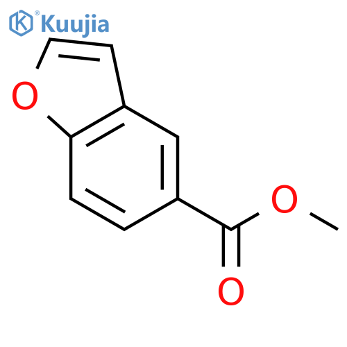 methyl 1-benzofuran-5-carboxylate structure