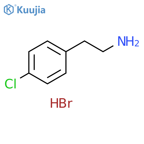 4-Chlorophenylethylamine hydrobromide structure