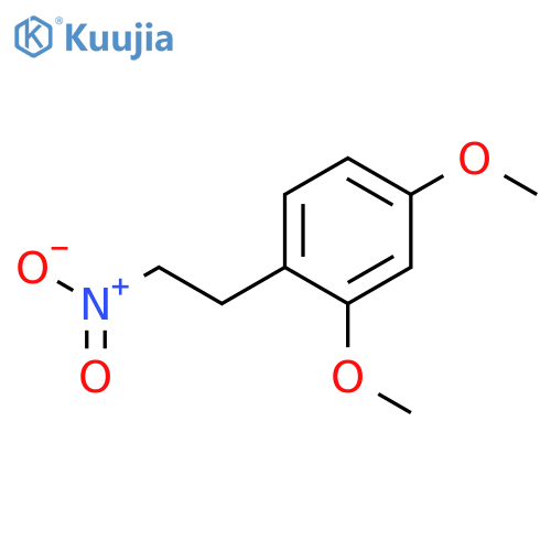 2,4-dimethoxy-1-(2-nitroethyl)benzene structure