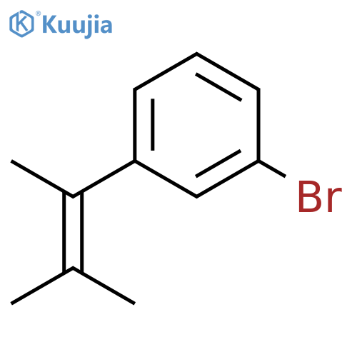 Benzene, 1-bromo-3-(1,2-dimethyl-1-propenyl)- structure