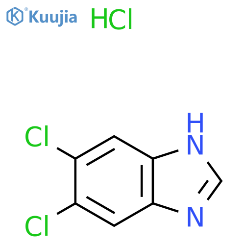 5,6-Dichlorobenzimidazole Hydrochloride structure