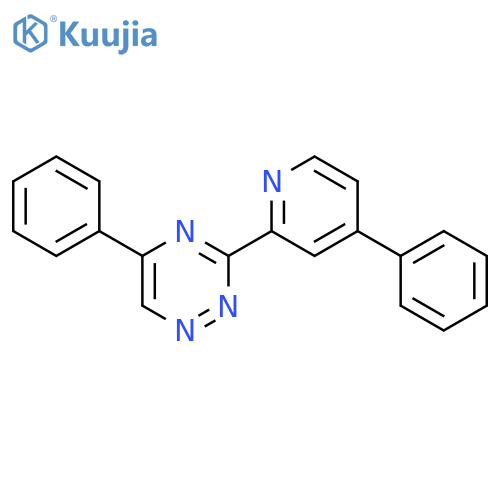 3-(4-Phenyl-2-pyridyl)-5-phenyl-1,2,4-triazine structure