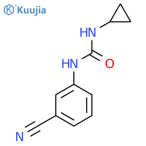 1-(3-Cyanophenyl)-3-cyclopropylurea structure