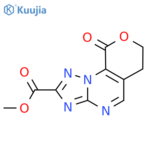 Methyl 13-Oxo-12-oxa-2,3,5,7-tetraazatricyclo7.4.0.0,2,6trideca-1(9),3,5,7-tetraene-4-carboxylate structure