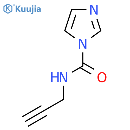 N-(Prop-2-yn-1-yl)-1H-imidazole-1-carboxamide structure