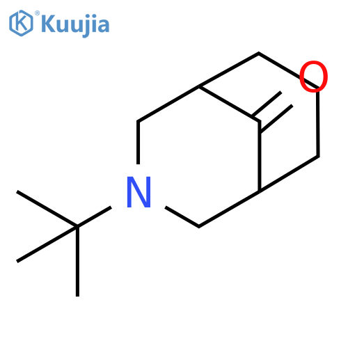 3-tert-butyl-3-azabicyclo3.3.1nonan-9-one structure