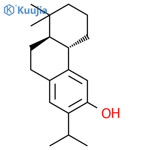 3-Phenanthrenol, 4b,5,6,7,8,8a,9,10-octahydro-8,8-dimethyl-2-(1-methylethyl)-, (4bS-trans)- structure