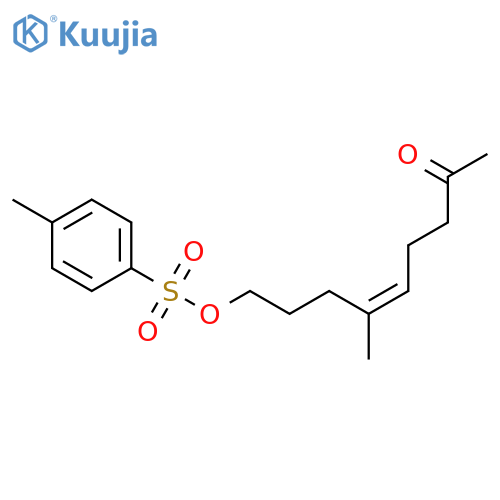 5-Nonen-2-one, 6-methyl-9-[[(4-methylphenyl)sulfonyl]oxy]-, (Z)- structure