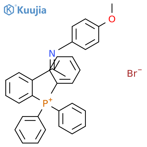 Phosphonium, [2-[1-[(4-methoxyphenyl)imino]ethyl]phenyl]triphenyl-, bromide structure