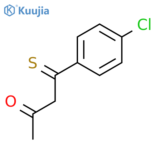 2-Butanone, 4-(4-chlorophenyl)-4-thioxo- structure