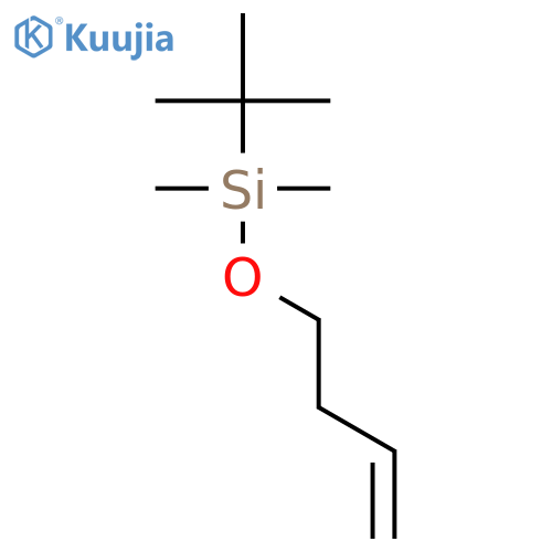 but-3-enyloxy-tert-butyl-dimethyl-silane structure