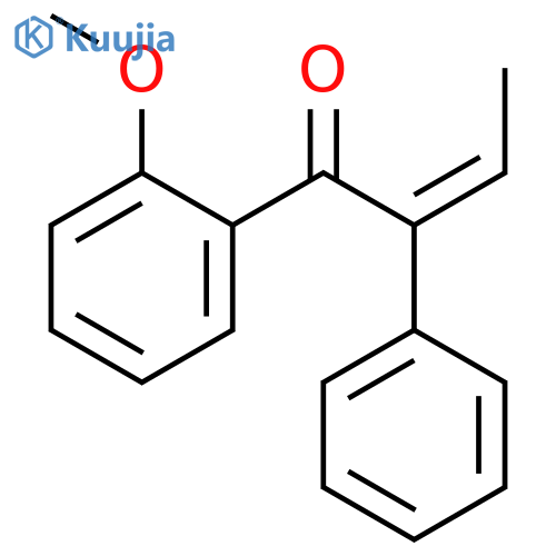 2-Buten-1-one, 1-(2-methoxyphenyl)-2-phenyl-, (Z)- structure