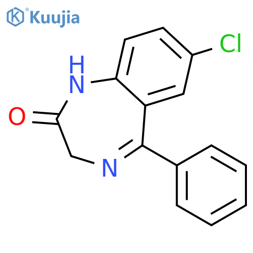 Nordazepam structure