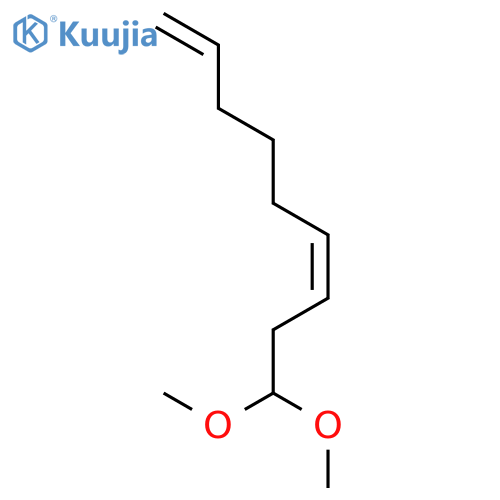 1,6-Nonadiene, 9,9-dimethoxy-, (Z)- structure
