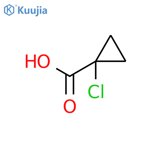 1-chlorocyclopropanecarboxylic acid structure