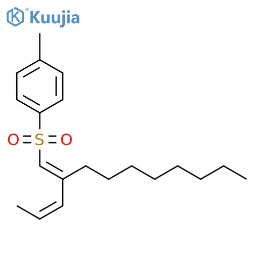 Benzene, 1-methyl-4-[[2-(1-propenyl)-1-decenyl]sulfonyl]-, (E,Z)- (9CI) structure