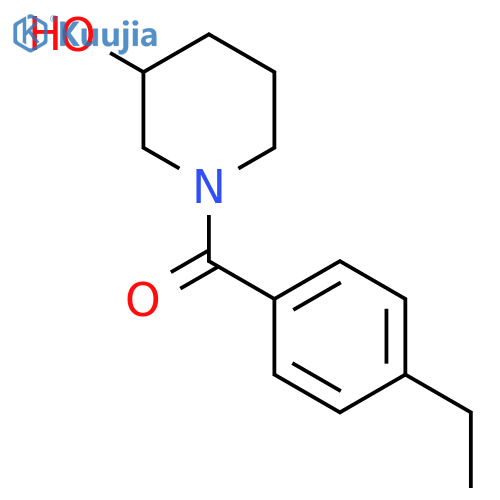 1-(4-Ethylbenzoyl)piperidin-3-ol structure