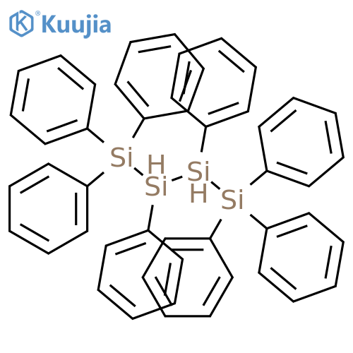 Tetrasilane, 1,1,1,2,3,4,4,4-octaphenyl- structure