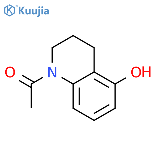 1-(5-Hydroxy-3,4-dihydroquinolin-1(2H)-yl)ethanone structure