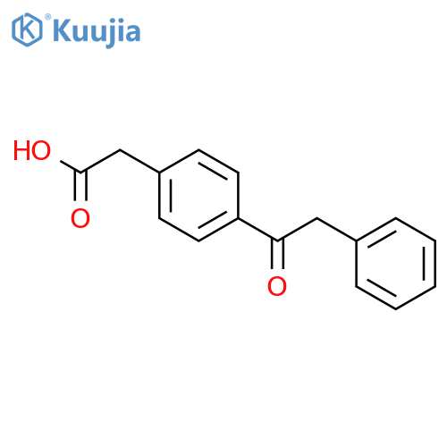 2-(4-(2-Phenylacetyl)phenyl)acetic acid structure