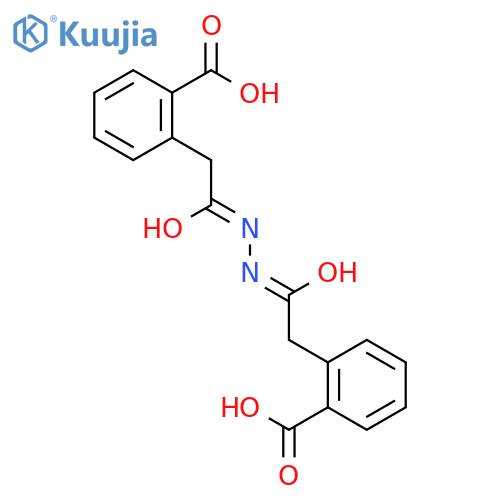 1,2-Bis(O-carboxyphenylacetyl)hydrazine structure