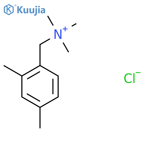 (2,4-Dimethyl-benzyl)-trimethyl-ammonium; chloride structure
