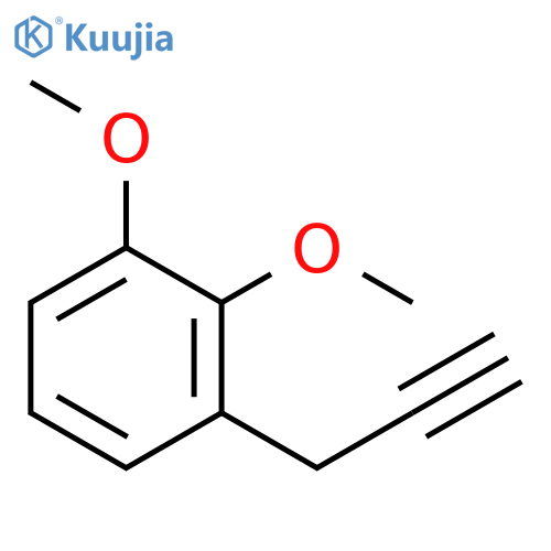 1,2-dimethoxy-3-(prop-2-yn-1-yl)benzene structure