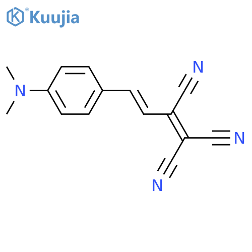 1,3-Butadiene-1,1,2-tricarbonitrile, 4-[4-(dimethylamino)phenyl]- structure
