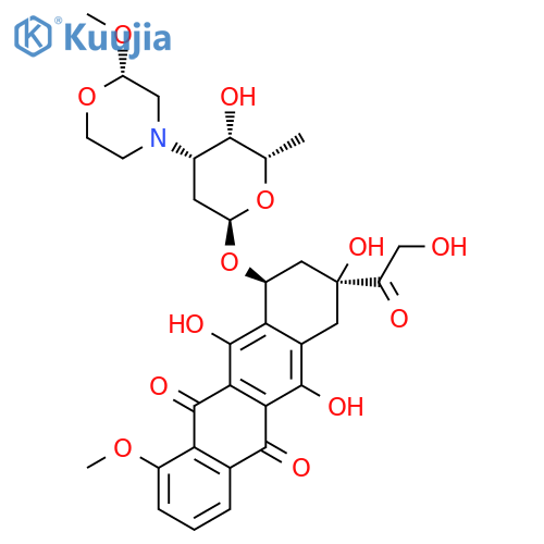 Nemorubicin structure