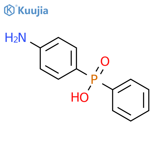 Phosphinic acid,P-(4-aminophenyl)-P-phenyl- structure