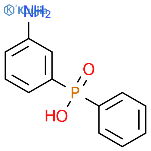 Phosphinic acid,P-(3-aminophenyl)-P-phenyl- structure