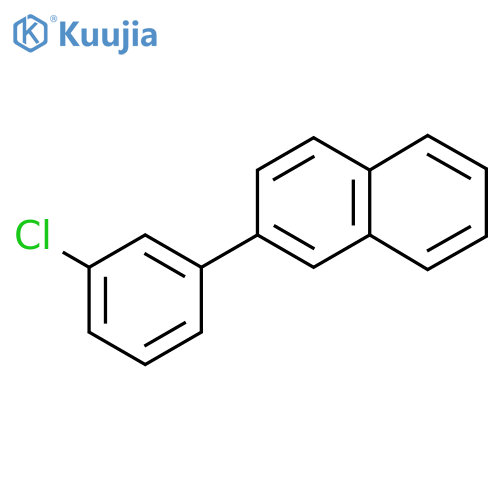 2-(3-Chlorophenyl)naphthalene structure