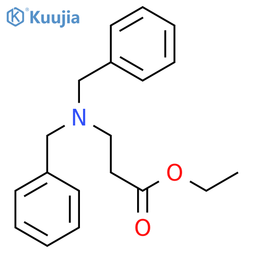 Ethyl 3-(dibenzylamino)propanoate structure