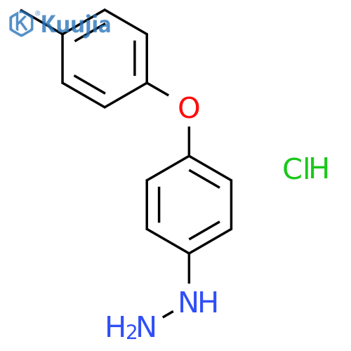 4-(4-Methylphenoxy)phenylhydrazine Hydrochloride structure