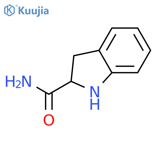 2,3-dihydro-1H-indole-2-carboxamide structure